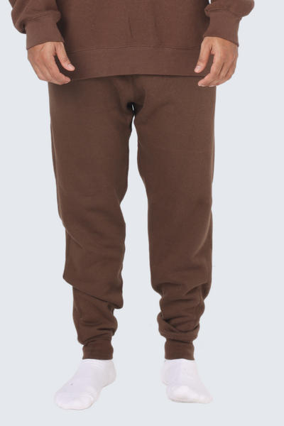 MU Moon Sweatpants Fleece Slim - Cocoa