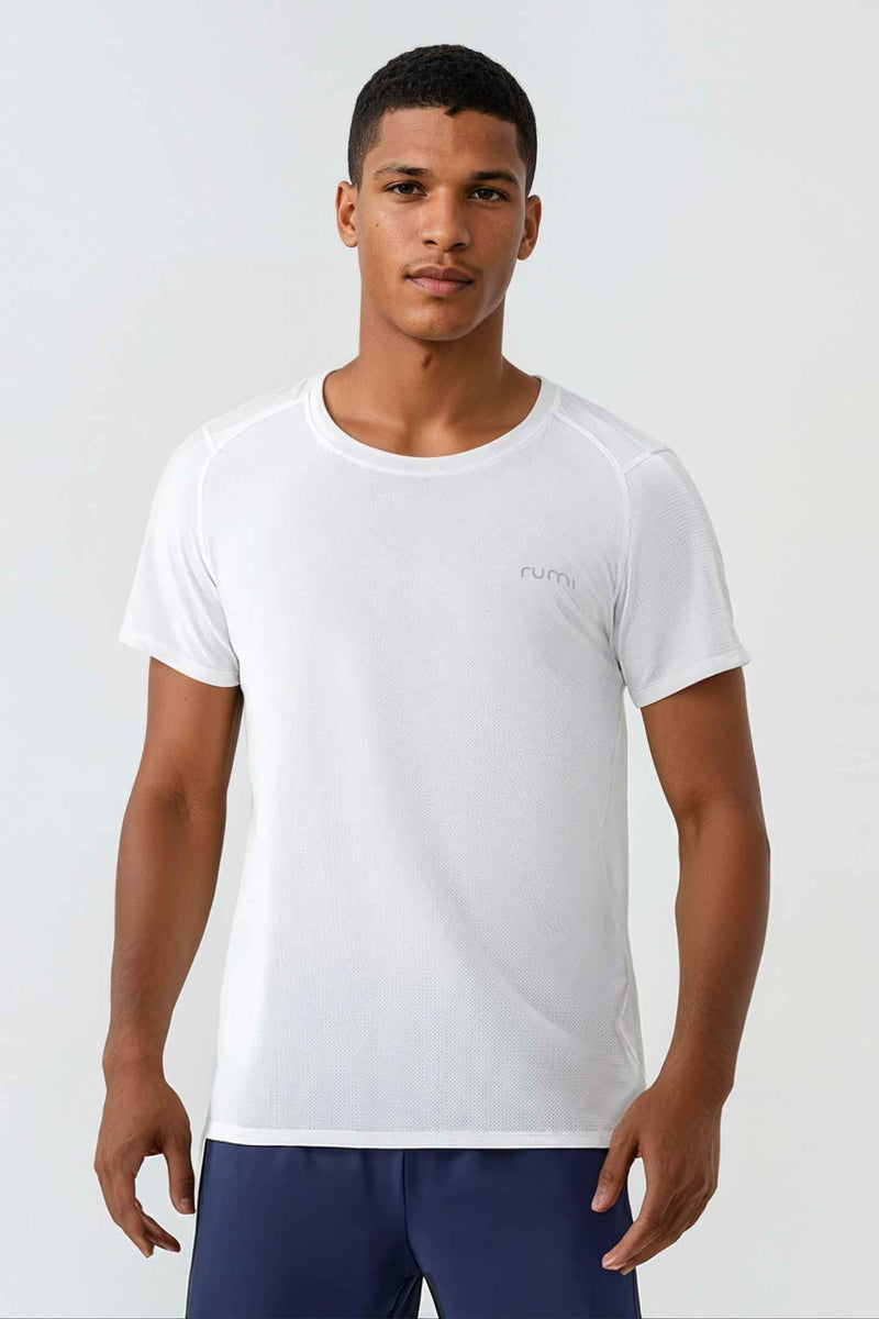 MU Sun Fit Tee Waffle - Snow