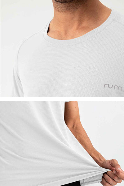 MU Sun Fit Tee Waffle - Snow
