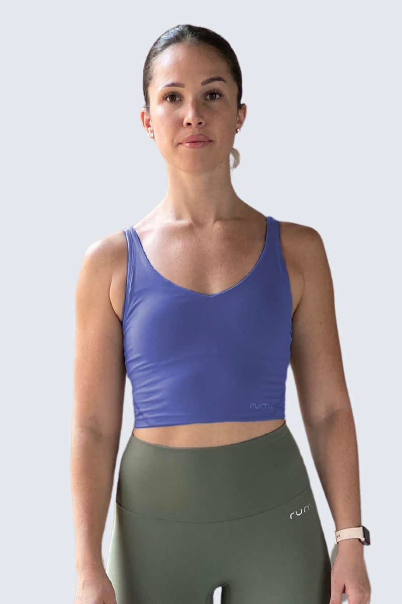 W SunSoft Tank Bra - Cobalt