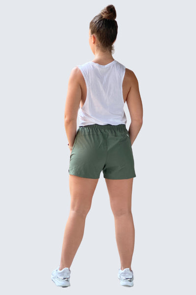 Rumi Earth WU StarAir Rush Shorts - Olive Deep