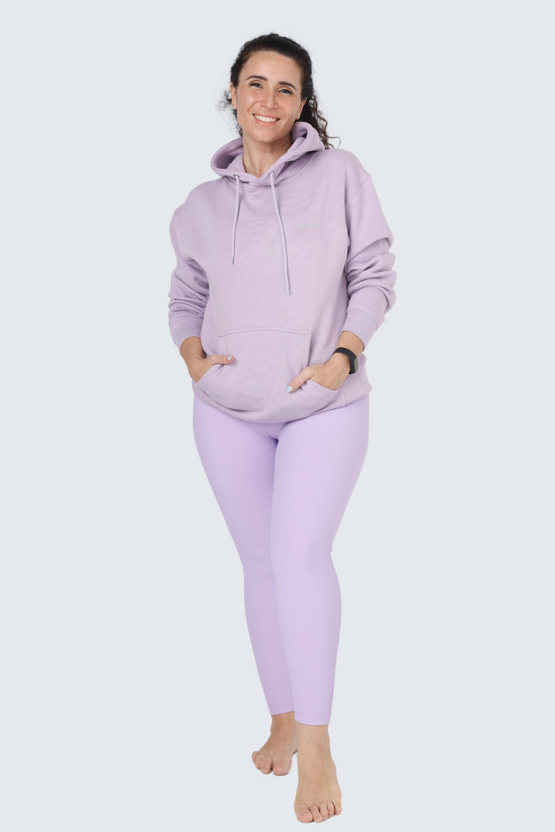 WU Moon Sweatshirt Fleece + Hoodie - Lavender