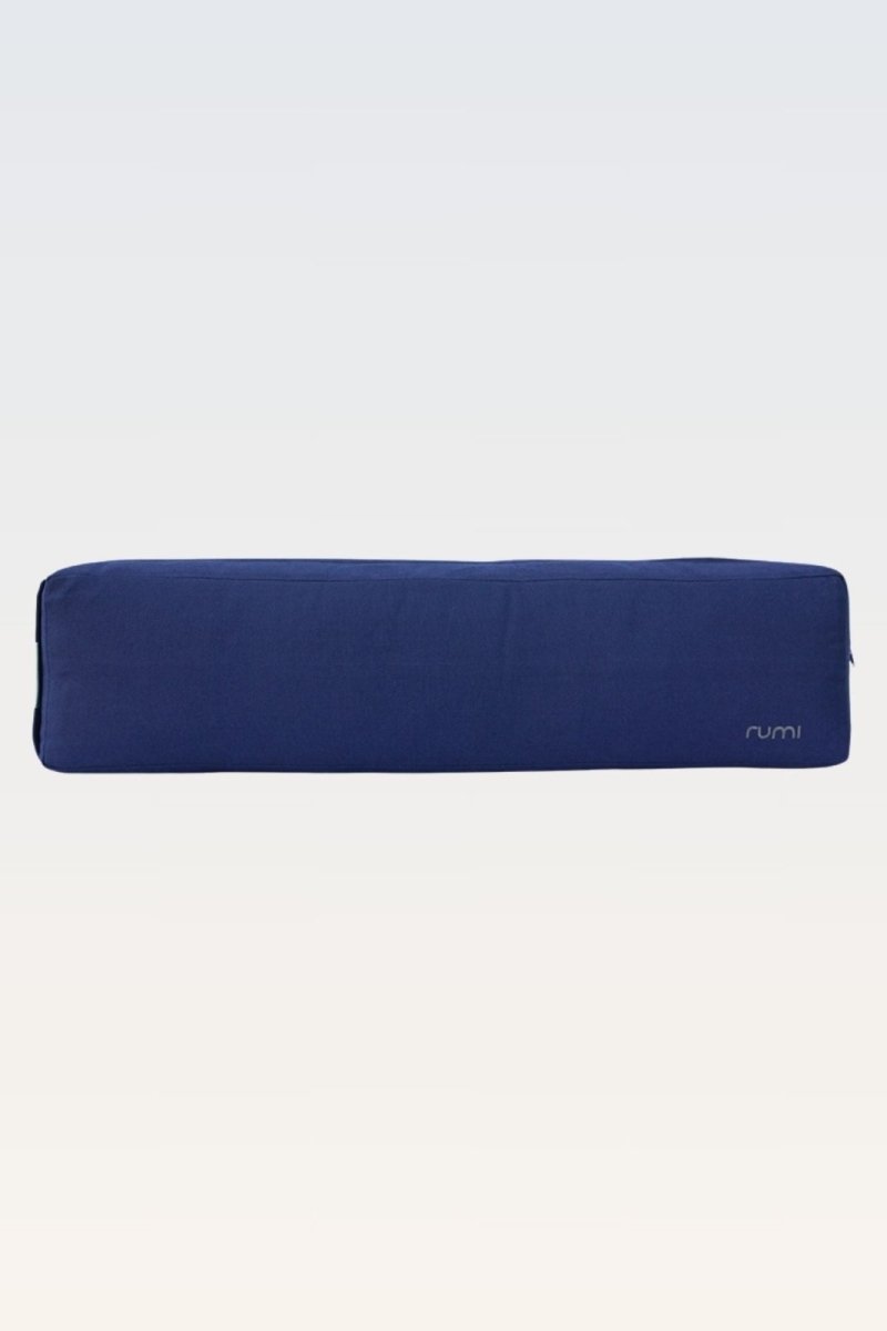 Rumi Earth - Cotton Yoga Bolster – Lean - Midnight - RU - YCB - LN - MT - Yoga Props