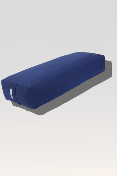 Rumi Earth - Cotton Yoga Bolster – Rectangular - Midnight - RU - YCB - RR - MT - Yoga Props