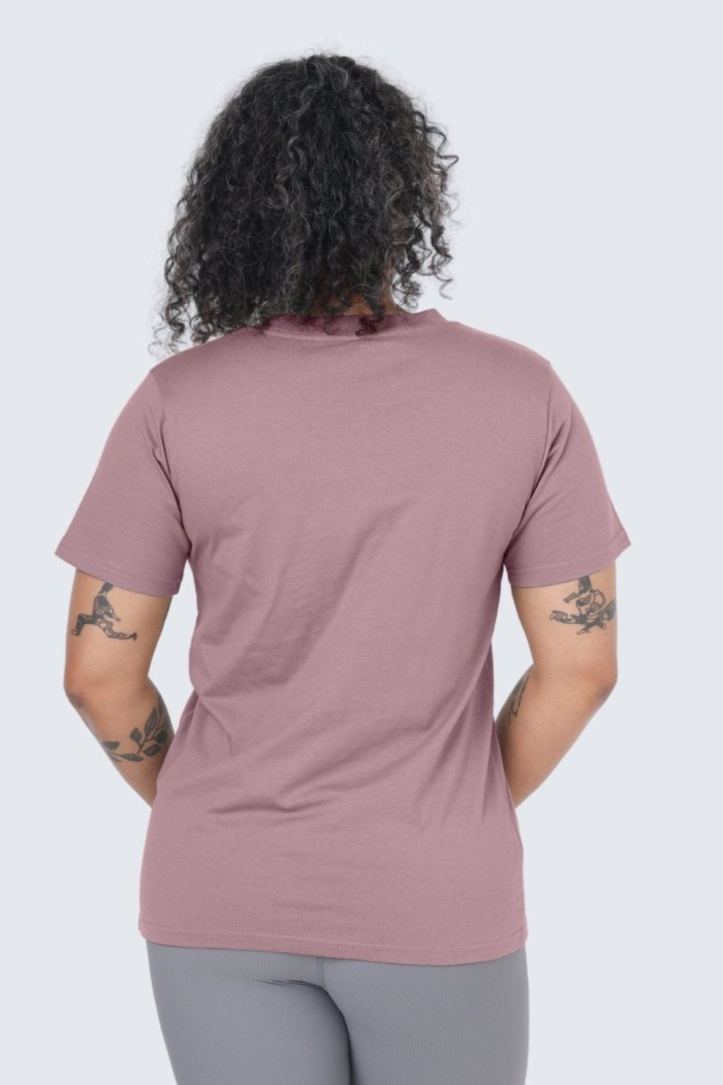 Rumi Earth - W Moon Tee Long - Rose Deep - R111115RDP - Tops