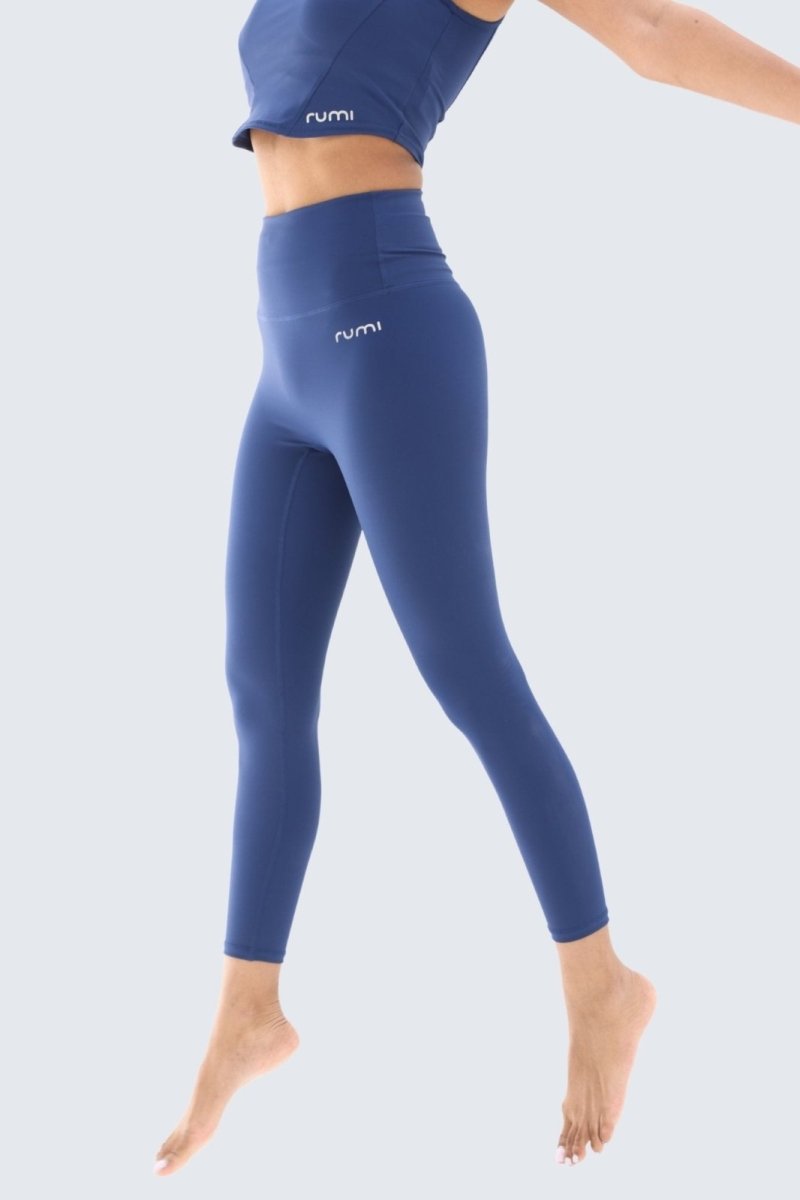 Rumi Earth - W Sun Zen Pants 25" - Cobalt - R124112CTP - Bottoms