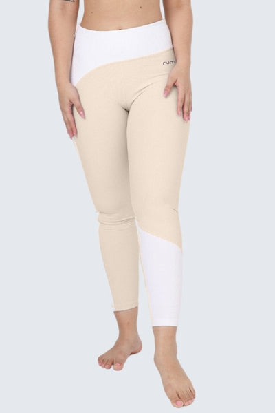 Rumi Earth - W SunRib Line Pants 25" - Natural - R124130NLP - Bottoms