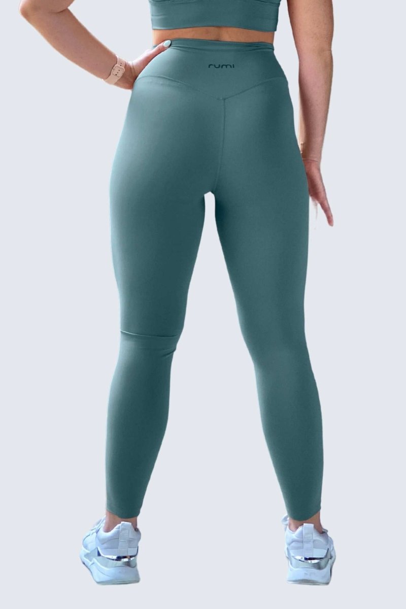 Rumi Earth - W SunSoft Flow Pants 25" - Teal Light - R124120TLP - Bottoms