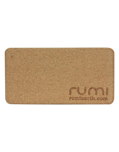 Rumi Earth - Yoga Block Mini – Cork - RU - YBLCK - M - Yoga Props