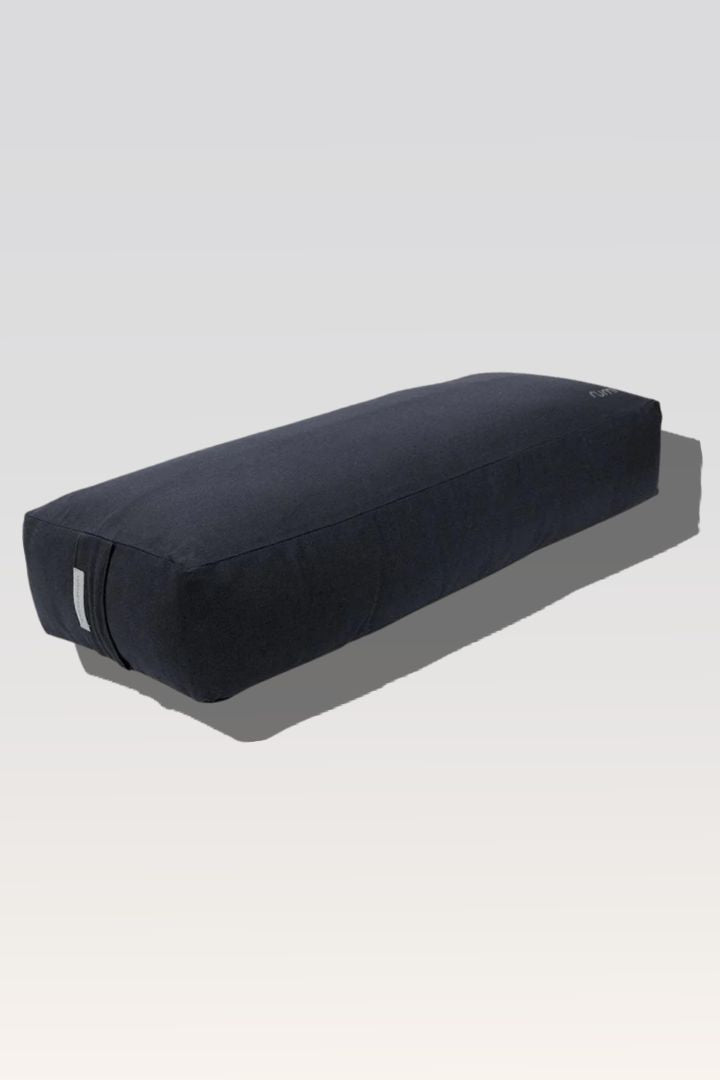 Cotton Yoga Bolster – Rectangular - Graphite